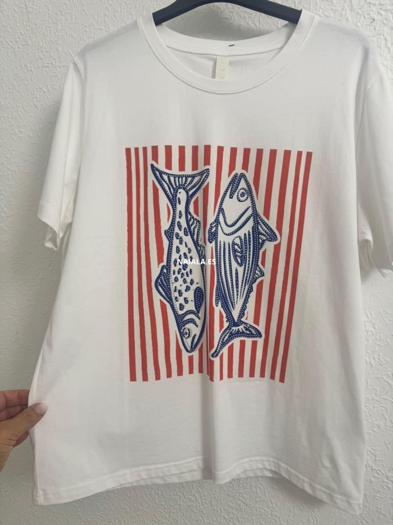Camiseta sardinas — imagen 2